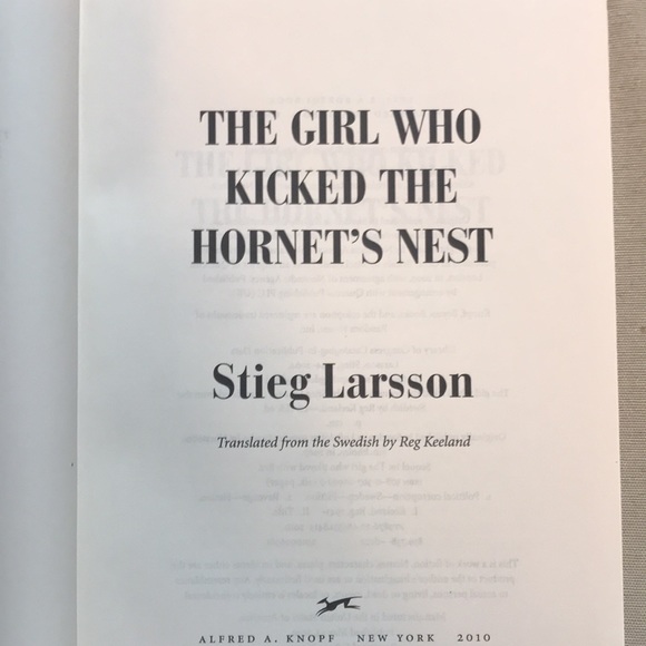 🌈2/$8 The Girl Who Kicked the Hornet’s Nest #3 - Picture 8 of 10